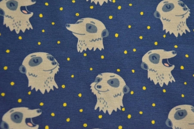 Jersey | Furry Faces by Käselotti | Erdmännchen blau